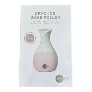 Skin Inc Cryo Ice Sake Roller Pink to White Circulation Redness Inflammation